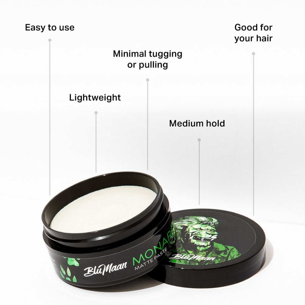 Sáp Vuốt Tóc Blumaan Monarch Matte Paste Sư Tử 74ml