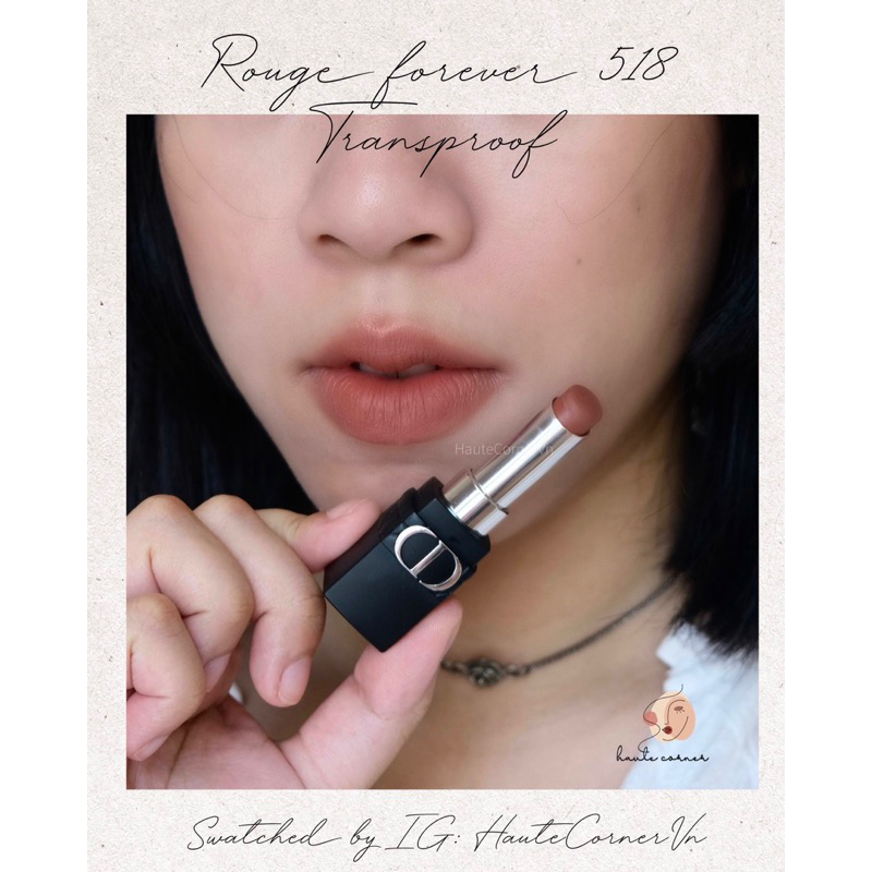 Son Dior rouge Dior forever 416, 518, 558, 825