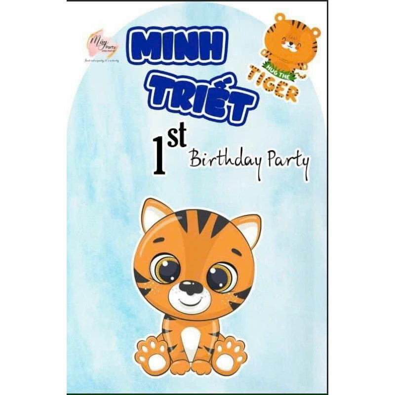 Phông nền Backdrop khung vòm thiết kế theo yêu cầu khách hàng - Mây Party