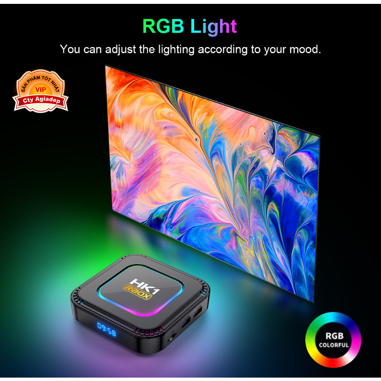 TVBOX xịn Android 13 Bản mới HK1 biến Tivi thường thành TV thông minh