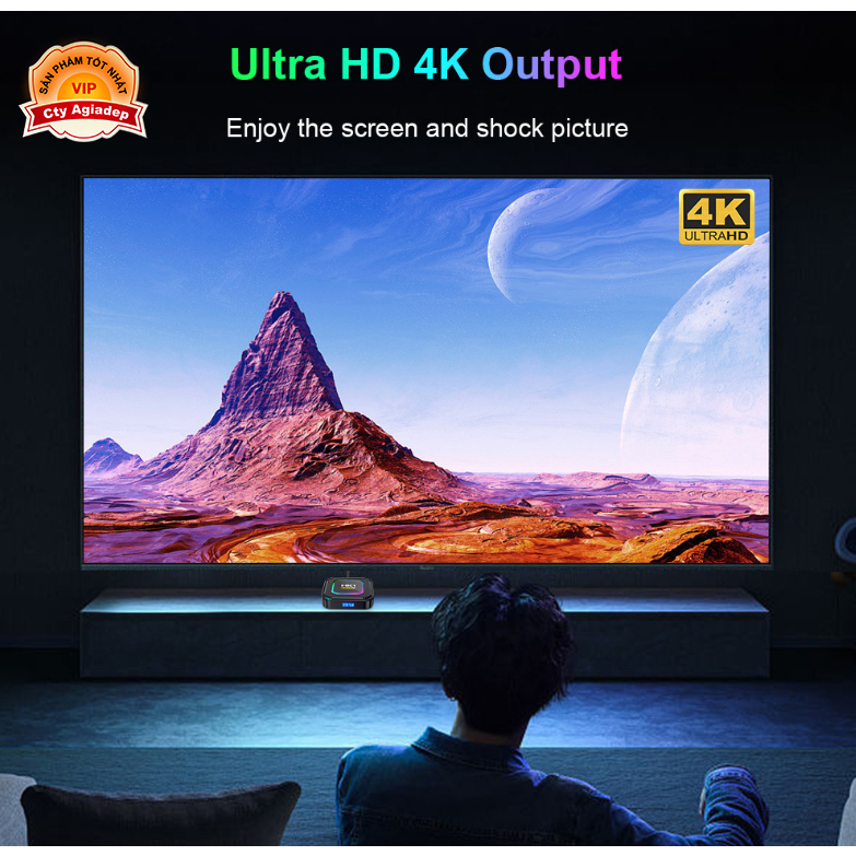 TVBOX xịn Android 13 Bản mới HK1 biến Tivi thường thành TV thông minh
