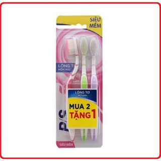 Bộ bàn chải p/s lông tơ siêu mềm , dip đánh răng p/s