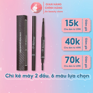 Chì kẻ mày 2 đầu Drawing Color Geometry Eyebrow