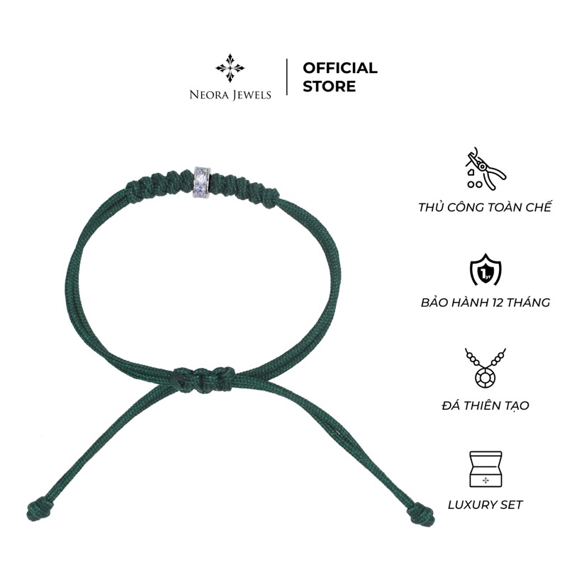 Neora Jewels - Paracord Spacer Limited - Bánh Lái Trắng