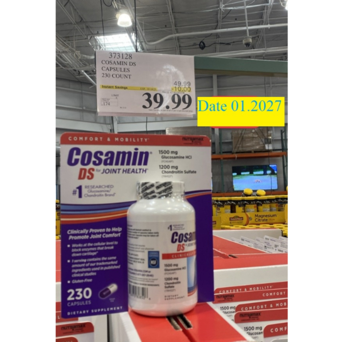 Bổ khớp cosamin 230 viên glucosamin thóai hóa xương khớp cosamin ds nutramax của Mỹ
