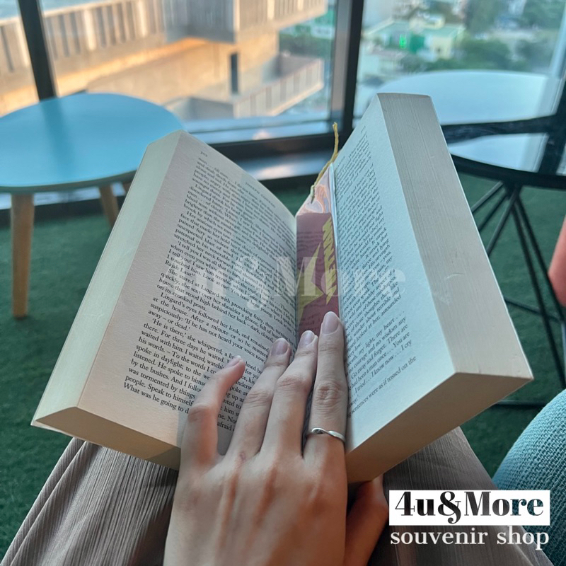 Kẹp sách đánh dấu trang sách tranh ảnh hình phong cảnh, con người Việt Nam
