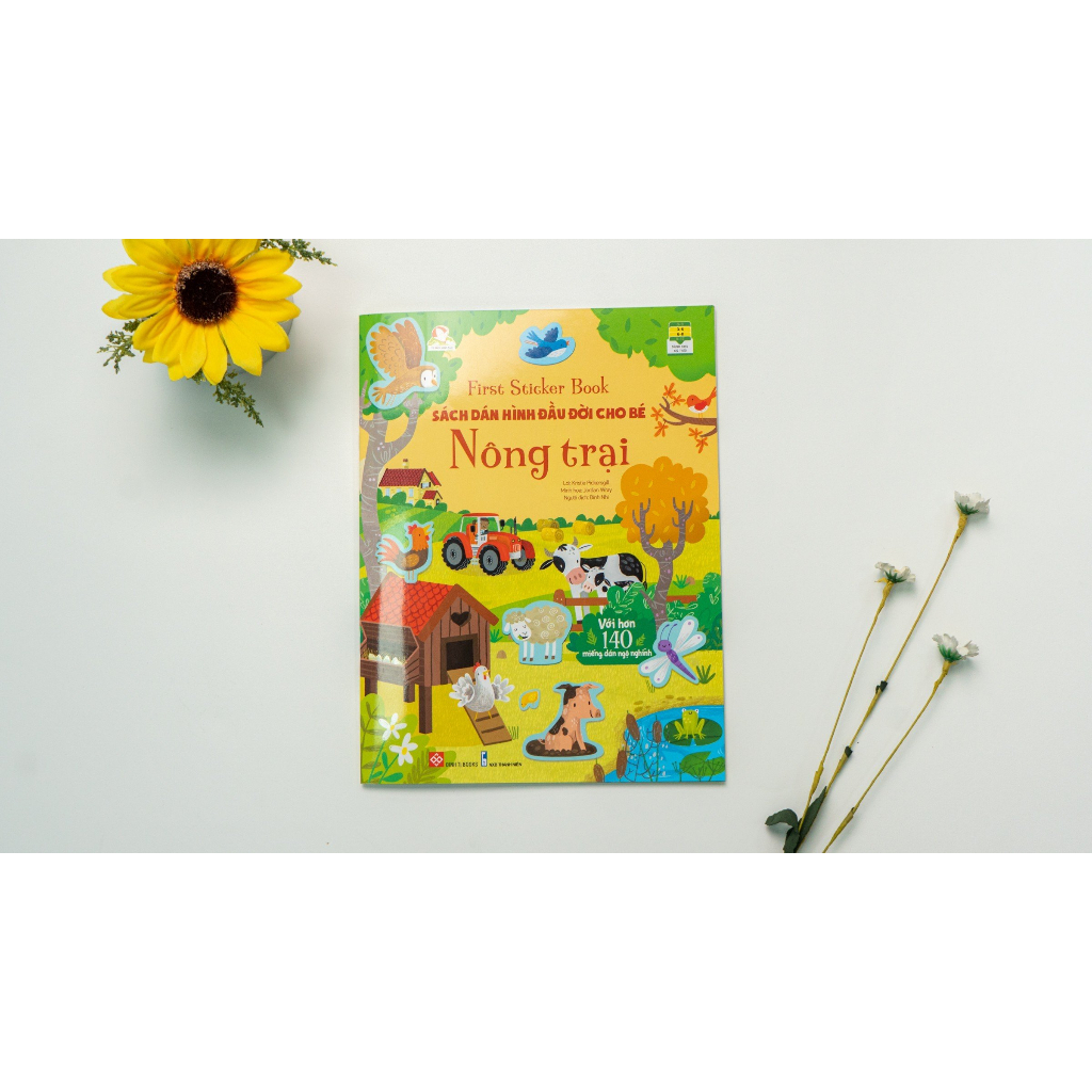Sách - First Sticker Book - Sách dán hình đầu đời cho bé - Nông trại
