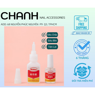Keo Dán Móng Tay Gia WaLoc  - Keo Bê Tông Nail Gắn Móng Gắn Đá Siêu Chắc