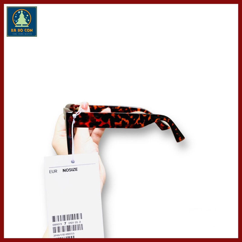 Kính râm nữ HM US Tuyệt đẹp, có bill và mail mua hàng tại web hãng, tặng kèm hộp và khăn