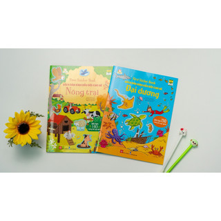 Sách - First Sticker Book - Sách dán hình đầu đời cho bé - Sở thú