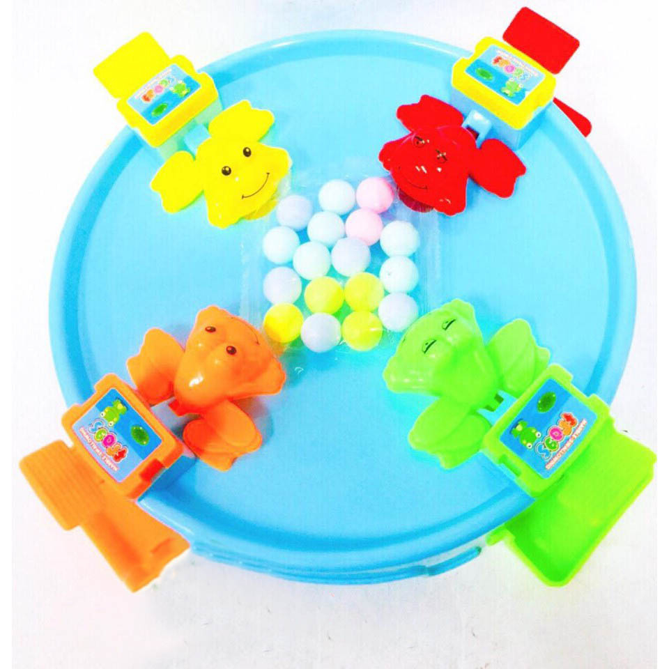 Đồ Chơi Ếch Ăn Bi Ếch Ăn Kẹo Cho 2,3,4 Người Chơi Đồ Chơi Cho Bé Board Game Hungry Frog