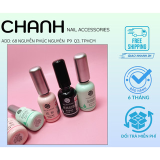 Base Top Hoa Hồng, Sơn Base Top Gel Cứng Móng Gel Hoa Hồng Chai 15ml Sơn Liên Kết Sơn Bóng Gel CHANH NAIL