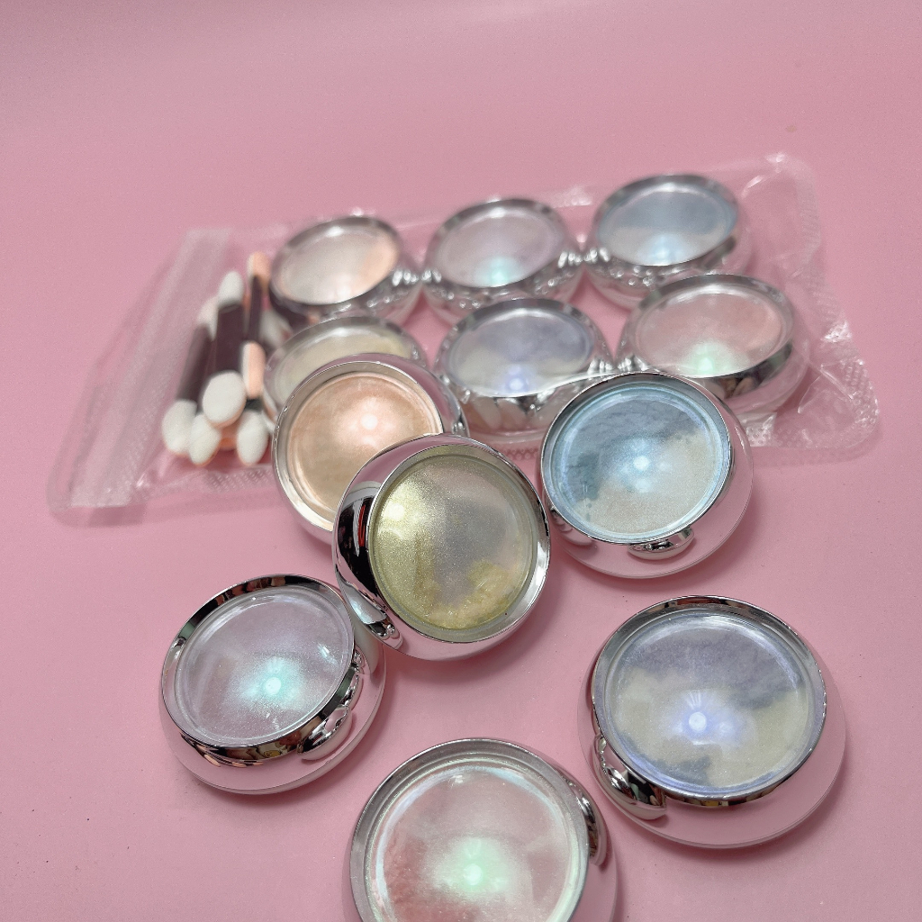 Set TRáng Gương Ngọc Trai  6 MÀu - Tráng Gương Crome Ánh Trai