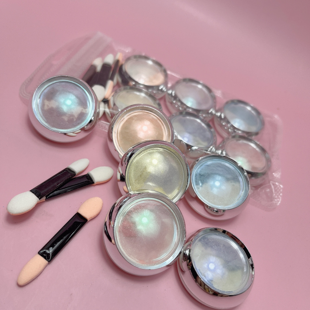 Set TRáng Gương Ngọc Trai  6 MÀu - Tráng Gương Crome Ánh Trai