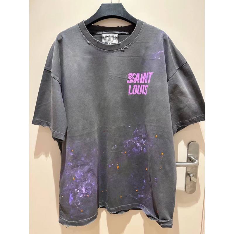 Saint Louis Tee - Áo thun ngắn tay wax big logo unisex