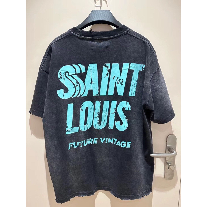Saint Louis Tee - Áo thun ngắn tay wax big logo unisex