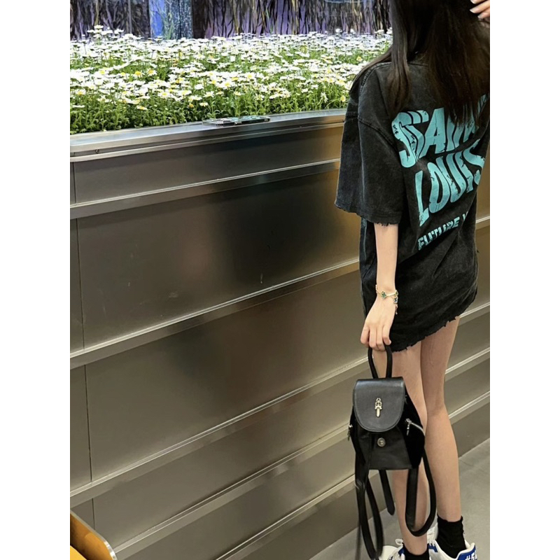 Saint Louis Tee - Áo thun ngắn tay wax big logo unisex