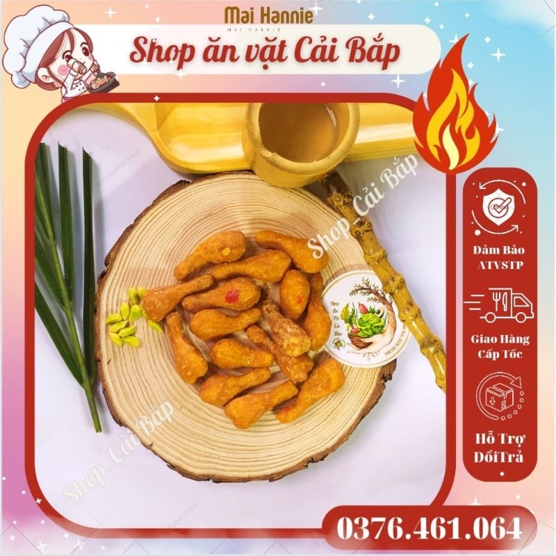 500gr Quẩy đùi gà phô mai cay, quẩy đùi gà bơ sữa