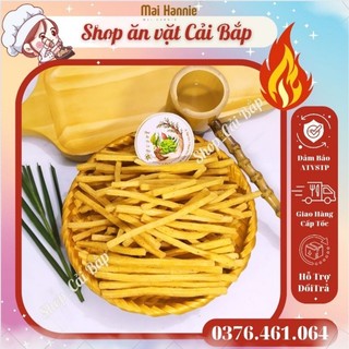 500g bim bim khoai tây hương ngó sen, snack khoai tây bim que chua
