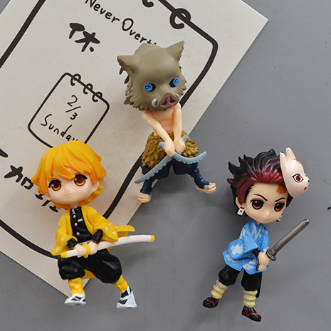 🔥Rẻ Nhất Shopee🔥Mô hình Tanjiro Nezuko Inosuke Zenitsu Tomioka Giyuu Kimetsu no Yaiba Demon Slayer trang trí trưng bày