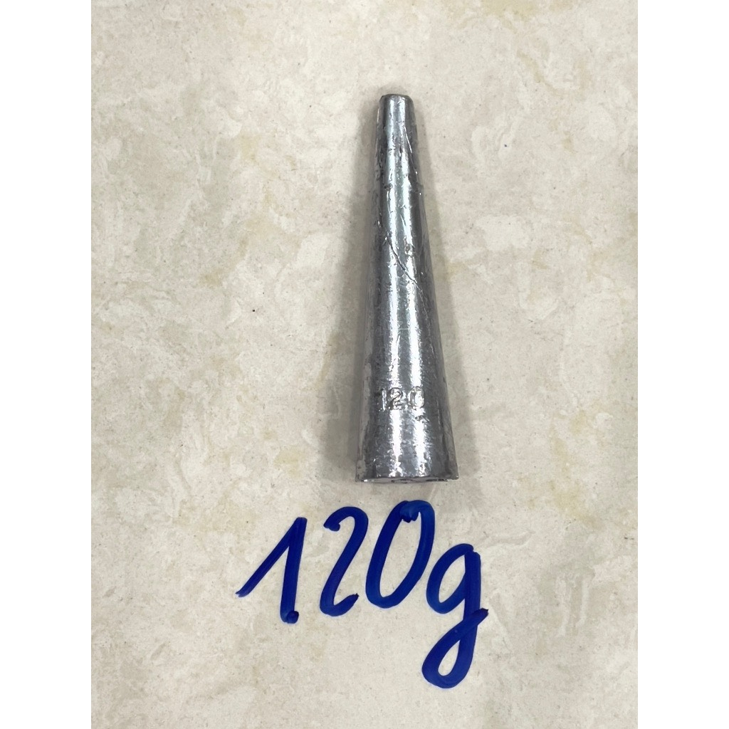 Chì câu cá xuyên tâm câu sông 20g - 30g - 40g - 50g - 70g - 100g - 120g - 150g - 200g Hàng Mới.