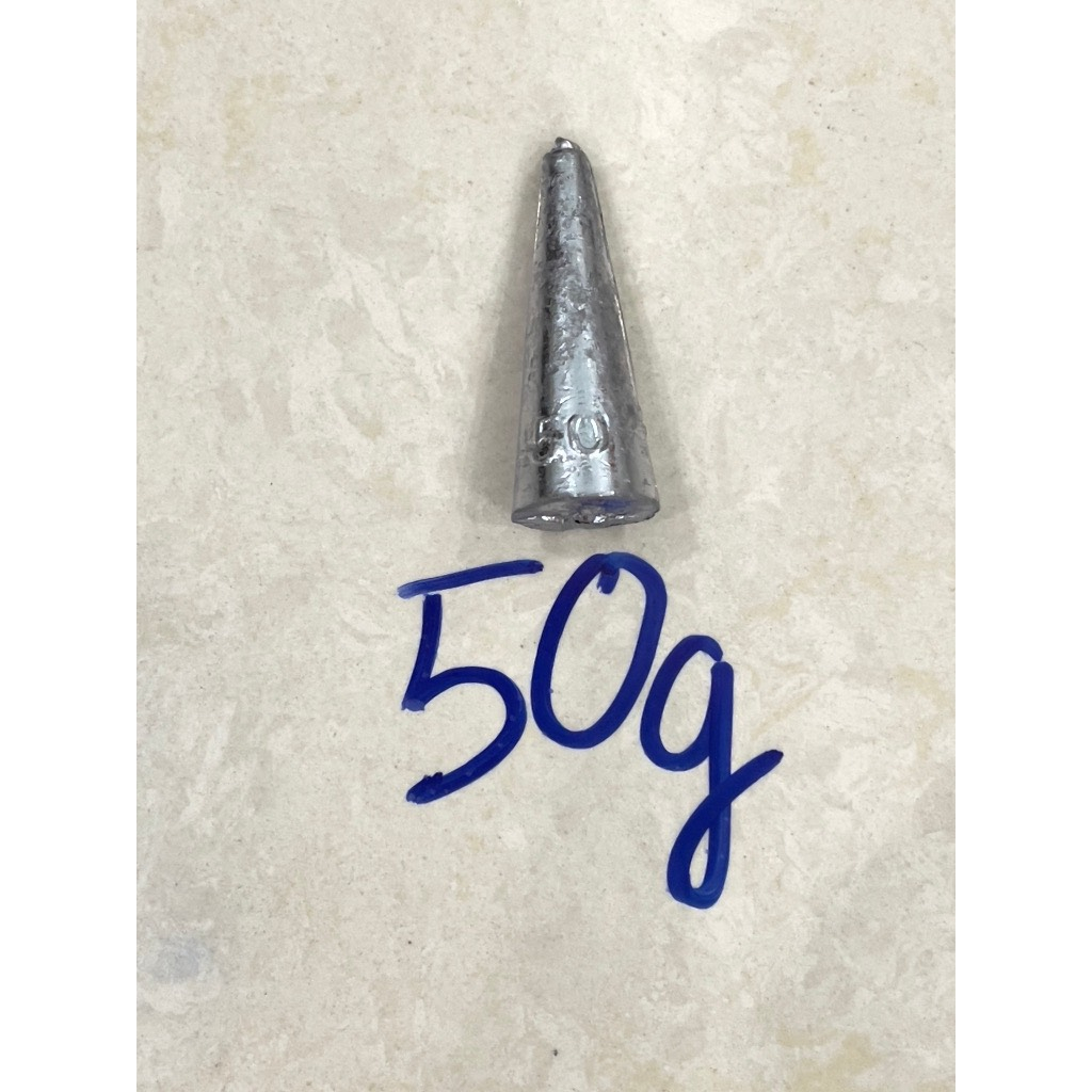 Chì câu cá xuyên tâm câu sông 20g - 30g - 40g - 50g - 70g - 100g - 120g - 150g - 200g Hàng Mới.