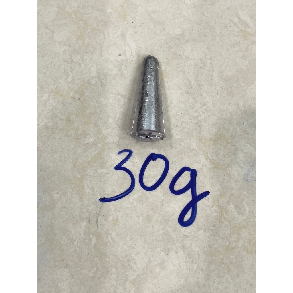 Chì câu cá xuyên tâm câu sông 20g - 30g - 40g - 50g - 70g - 100g - 120g - 150g - 200g Hàng Mới.