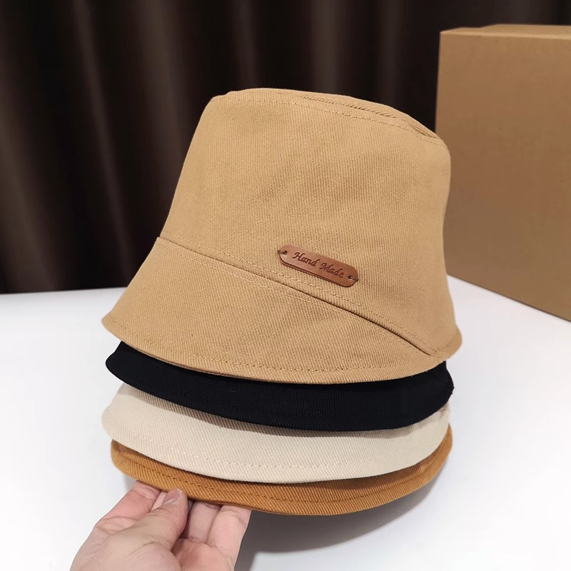 Mũ Xô Hottrend Chống Nắng Vải Kaki Dày Dặn Đính Logo Xinh Xắn P2357