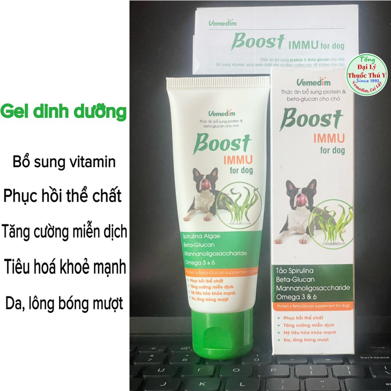 Boost IMMU gel dinh dưỡng cho chó