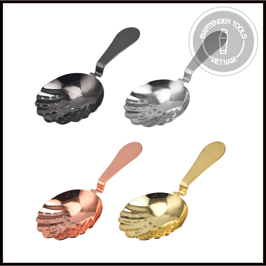 Chặn đá cocktail vỏ sò - Cocktail strainer | Dụng cụ bartender
