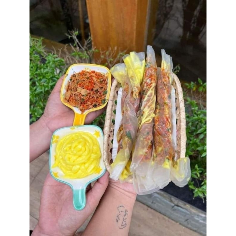 Sét bánh tráng phơi sương