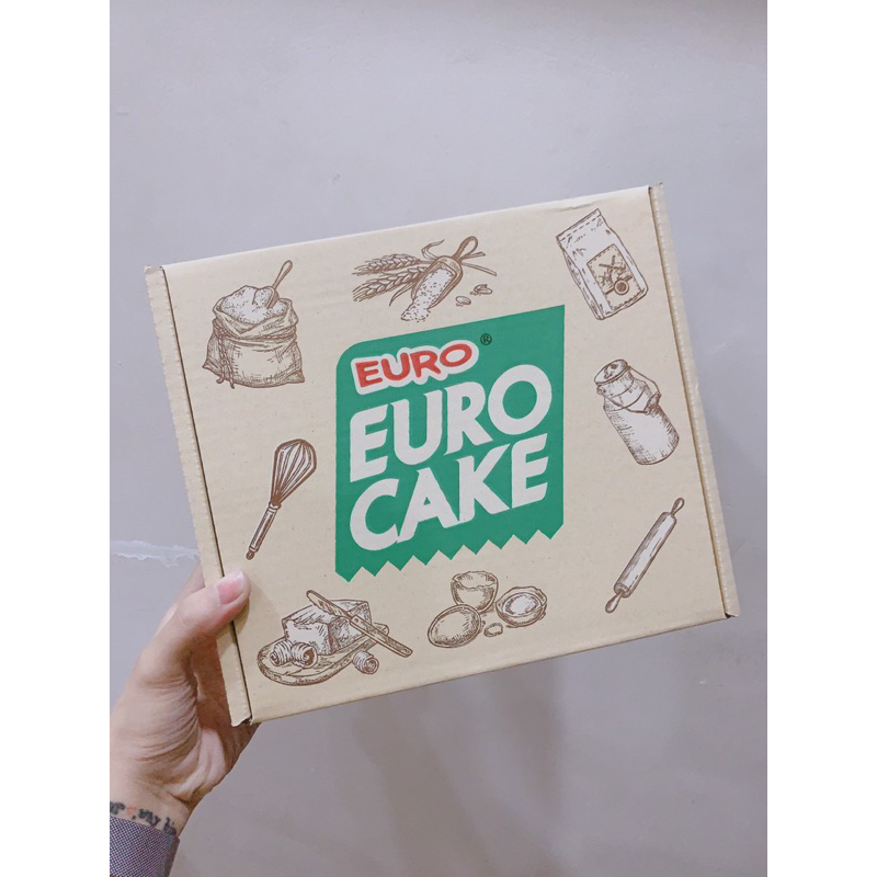 1 hộp - Bánh trứng Euro Cake Thái Lan