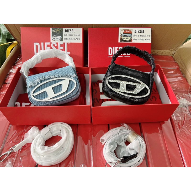 Túi đi.ssel bò size mini và size 20cm full box đỏ vip chuẩn super