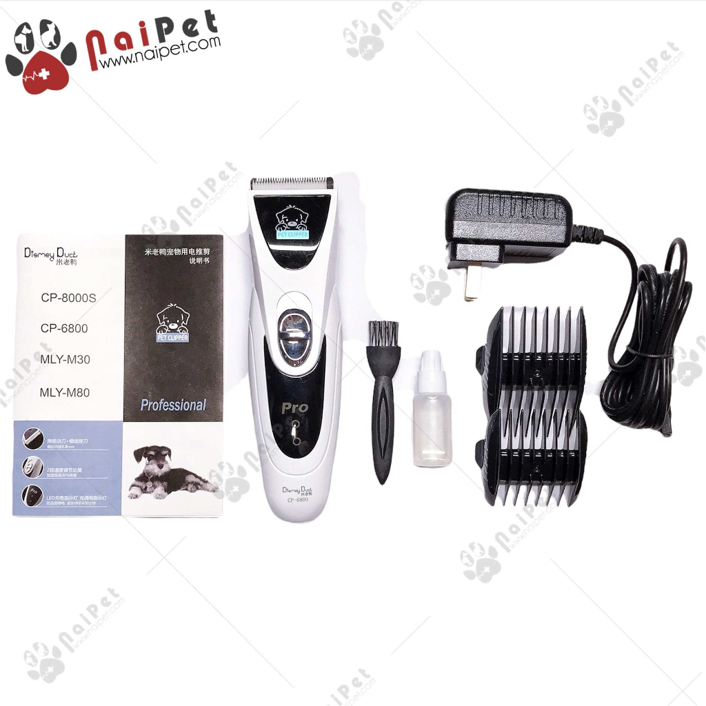 Tông Đơ Cắt Tỉa Lông Chó Mèo Dismey Duck CP 6800 Pet Clipper