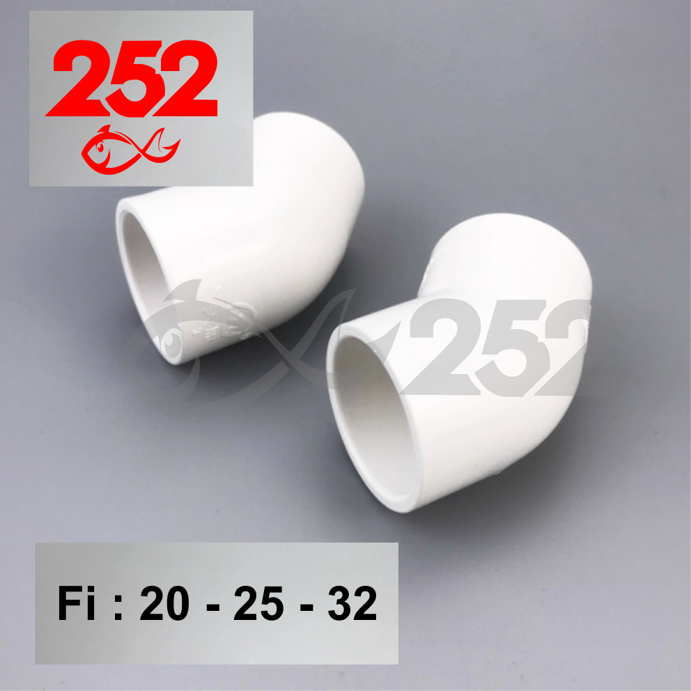 Co Góc 45 độ (Lơi) Phi 32-25 Dùng Cho Bể Cá