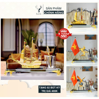 [TỔNG HỢP] Ống Cắm Bút, Hộp Đựng Bút Doanh Nhân Chất Liệu Đồng Mạ Vàng 24K và Pha Lê Cao Cấp, Hộp Bút Để Bàn Làm Việc