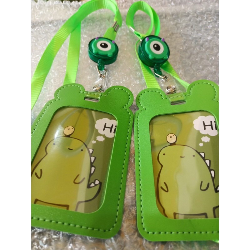 Dây đeo thẻ học sinh, bảng tên dành cho sinh viên, nhân viên nhiều màu sắc, hình thú ngộ nghĩnh dáng đứng