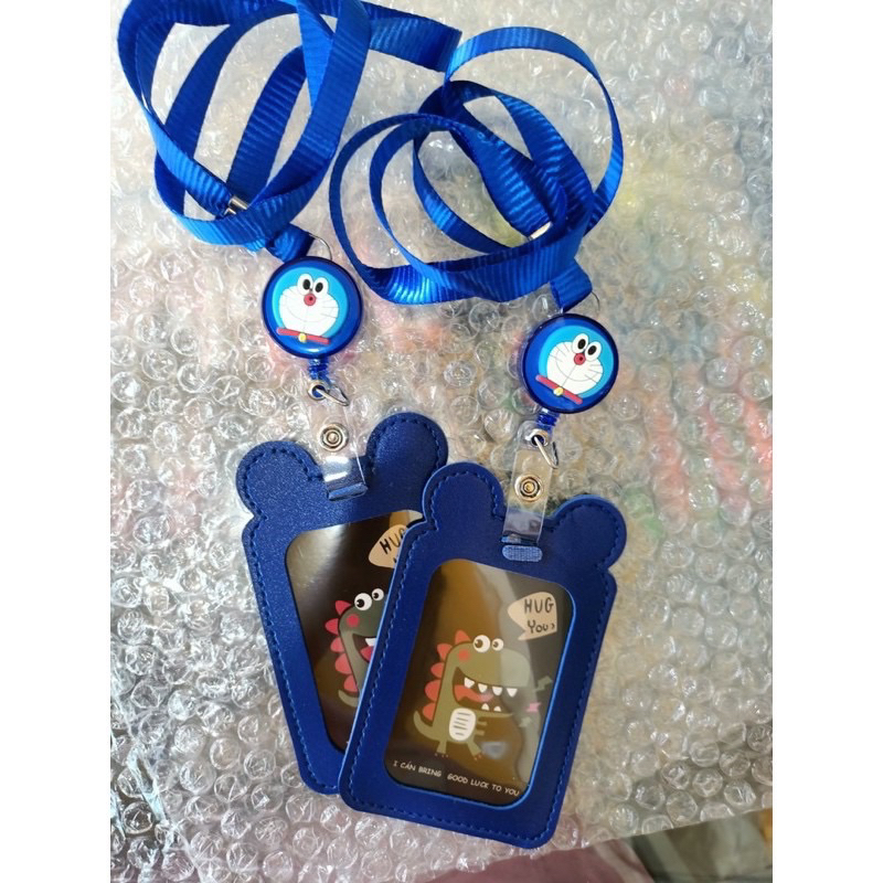 Dây đeo thẻ học sinh, bảng tên dành cho sinh viên, nhân viên nhiều màu sắc, hình thú ngộ nghĩnh dáng đứng