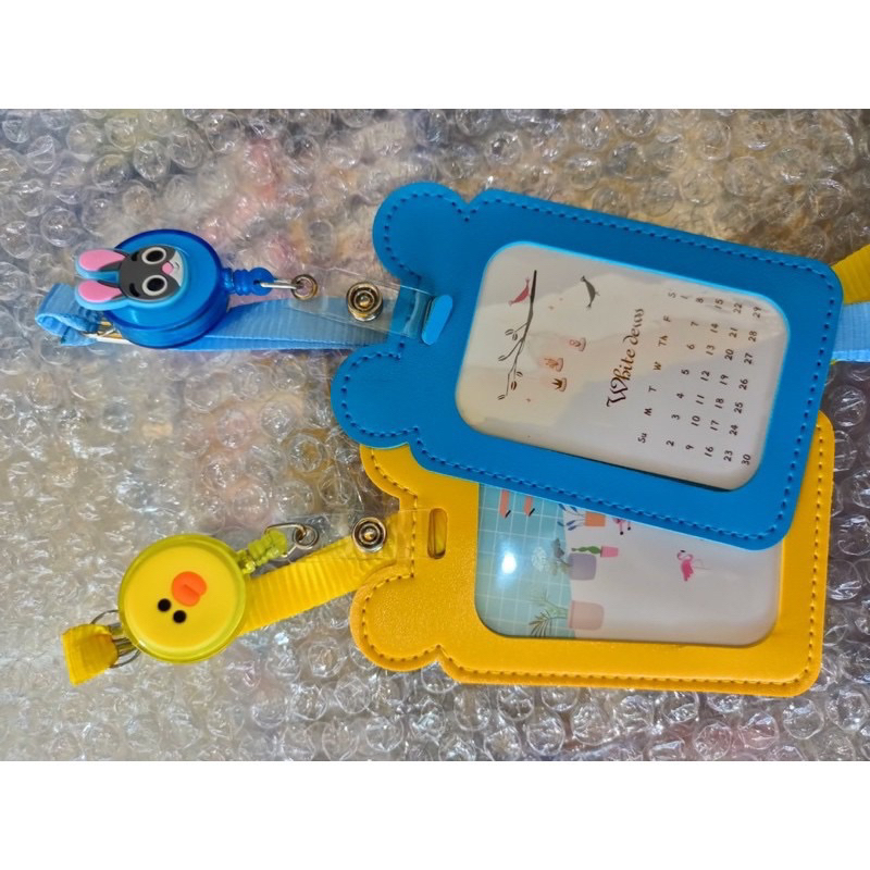 Dây đeo thẻ học sinh, bảng tên dành cho sinh viên, nhân viên nhiều màu sắc, hình thú ngộ nghĩnh dáng đứng