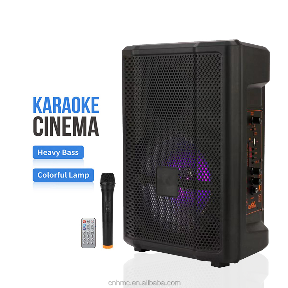 LOA BLUETOOTH KARAOKE 2 TẤC TTD-8279 KÈM 1 MICRO KHÔNG DÂY
