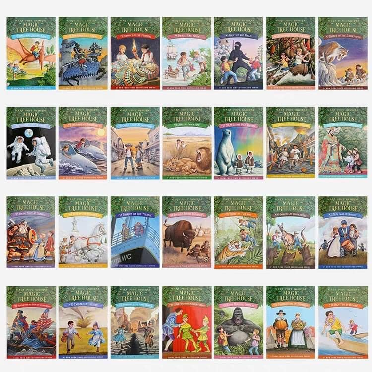 Sách -MAGIC TREE HOUSE phần 1-37 cuốni