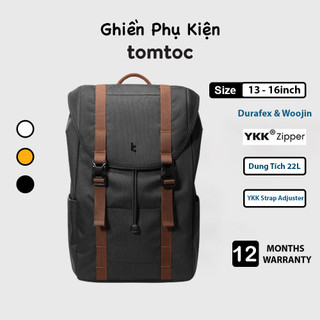 Balo tomtoc usa large capacity 22l dành cho macbook/laptop 13-16inch ta1 black