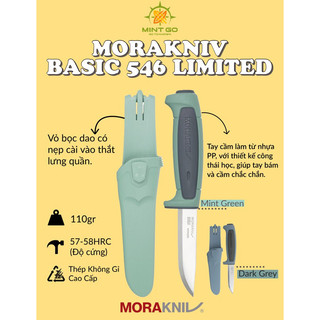 Dụng cụ dao dã ngoại morakniv® basic 546