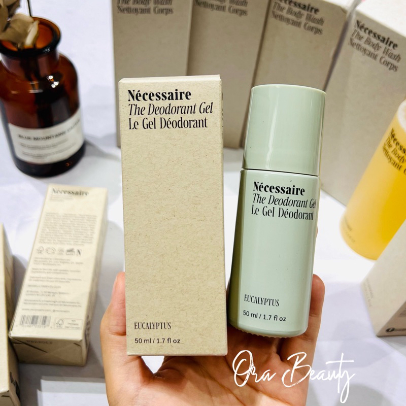 Lăn khử mùi Nécessaire The Deodorant Gel - With 5% Alpha Hydroxy Acid  and Niacinamide