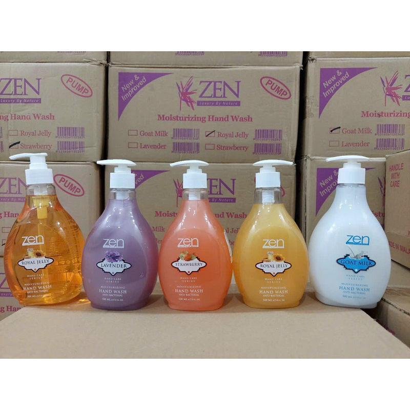 Nước rửa tay Zen chai 500ml