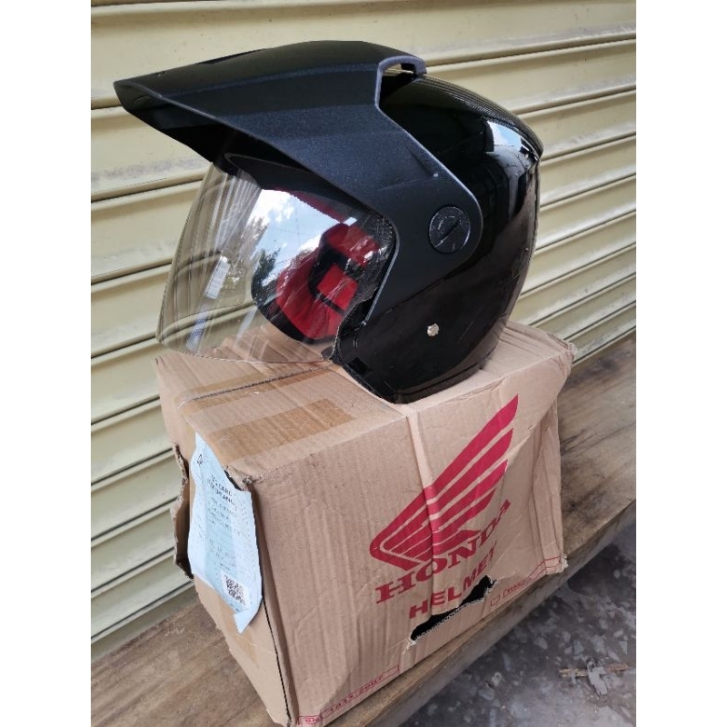 Nón mũ bảo hiểm Honda 3/4 mẫu TRX 3 - HMJ 1- SIÊU PHẨM - MỎ VỊT- LƯỠI DÀI - nón đẹp không trầy xước - nhập. INDONESIA.