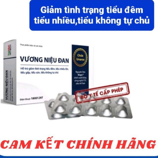 Vương Niệu Đan giảm kích thích bàng quang, giảm tiểu đêm hộp 20 viên