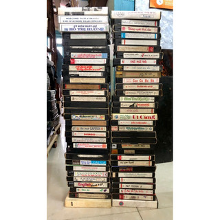 Băng video VHS cũ thanh lý