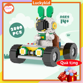 Lê gô lắp ráp lắp ghép mô hình mini 3D đồ chơi lắp ráp lêgo cho bé trai bé gái thông minh phát triển trí tuệ - Luckykid