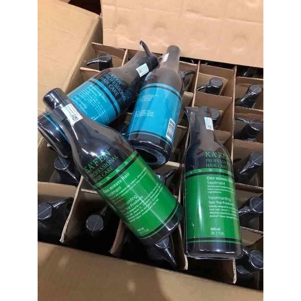 Cặp dầu gội và hoàn hình KAFEN